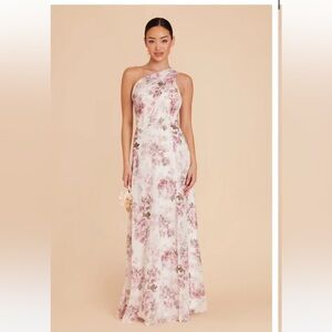 Birdy Grey KIRA DRESS
CHIFFON DUSTY PINK PEONIES